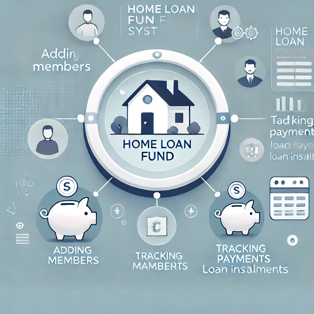 صندوق وام خانگی آنلاین , مدیریت اقساط وام خانوادگی , سامانه وام گروهی